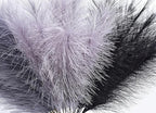 LSKYTOP Grey Pampas Grass Decor,23Inch 12pcs Faux Pampas Grass Bouquets Artificial Pampas Fake Pampas Flower for Home Living Room Bedroom Vase Decor