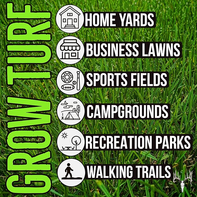 Crooked Bend Blue Eagle Kentucky Bluegrass Seed, 3LB, Uncoated & No Fill, Grow Full, Beautiful & Best Yards, Thicken Lawns & Turf, Growing Dark Green Organic Grass Carpet, Plants 580 Square feet