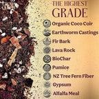 Craft Aroid Potting Mix- Elite Organic Alocasia, Philodendron, Monstera Soil Mix, Chunky, Well Draining Potting Soil for Indoor Plants, All Tropical Plants & Houseplants, Perlite & Peat Free 2QT