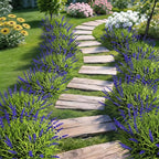 15 Bundles UV Resistant No-Fade Outdoor Artificial Plants & Flowers, Adjustable Height Fake Lavender Flowers Indoor & Outdoor Decor for Garden Patio Pathway Hanging Planter Front Porch