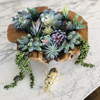 caqpo Artificial Succulents - 15 Pack - Premium Unpotted Succulent Plants Artificial - Realistic Textured Succulents - Fake Succulent Plants for DIY - Feaux Faux Cactus Plant Bulk