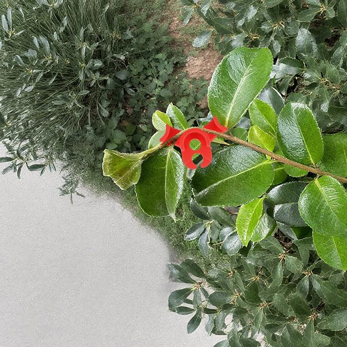 200 Pack Low Stress Plant Training Clips, 90 Degree Plant Stem Bender, Garden Branch Training Clips for Tomato, Vine, Fruit Trees and Flowers