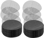 100 PCS Plant Pot Hole Mesh Pad, 4 Inch Drainage Mesh Round Reusable Bonsai Planter Bottom Grid Mat Prevents Soil Leakage for Gardeners