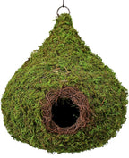 SuperMoss (56010) Raindrop Birdhouse with Chain, 10 by 13-Inch, Fresh Green