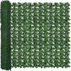 ODTORY Artificial Fence Privacy Screen: 5FT x 20FT UV-Anti Faux Greenery Backdrop Ivy Chain Link Shades Panels for Patio, Balcony, Garden,Deck,Backyard Indoor Outdoor Green Wall Decor