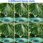 Solar Fountain for Bird Bath, Solar Water Fountain with Multiple Nozzles & Fixed Pipes, Upgraded Version 3.5W Solar Water Pump, Suitable for Bird Bath, Garden, Courtyard, Fish Tank, Outdoor