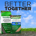 GreenView Grass Seed Starting Mulch – Ideal for Newly seeded lawns and Bare Spots - 38 lb. Bag - Covers 760 sq. ft.