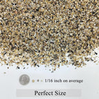 FANTIAN 2 lbs Aquarium Sand. 1/16 Inch Fish Tank Coarse Sand Pea Gravel for Substrate, Terrariums, Vase, Plant, Soil Cover and Outdoor Landscaping