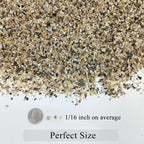 FANTIAN 10 lbs Aquarium Sand, 1/16 Inch Fish Tank Gravel. Decorative Coarse Sand Pea Gravel for Aquarium Substrate, Terrariums, Vase, Plant, Soil Cover and Outdoor Landscaping Small River Rocks
