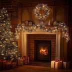 TW SHINE Warm White Christmas Lights Outdoor, 20FT 100 Count Incandescent Christmas Light Indoor, Waterproof Christmas Tree String Lights for Xmas Decorations