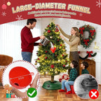 Christmas Tree Watering Funnel Longer Tree Funnel Watering Spout Tree Watering Device Christmas Tree Long Funnel Watering System Xmas Plant Watering Tool for Large Indoor Outdoor Plants (1)