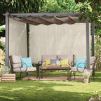 Coolaroo Outdoor Cordless Sun Blocking Roller Shade