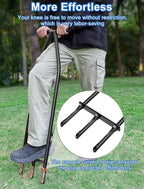 Lawn Aerator Tool, Core Aerator Lawn Tool with Alloy Steel Material, Sturdy Grass Aerator for Lawn Health Soil Yard Aerator