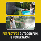 Stainless Steel Water Hose | Heavy Duty Metal Garden Hose with Nozzle | Kink Free, Anti Rust | Flexible and Lightweight Water Pipe for Gardening | Available in Different Sizes | HydroPro