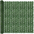 ODTORY Artificial Ivy Privacy Fence Wall Screen,80X120 in UV-Anti Faux Greenery Backdrop Ivy Vine Leaf Hedges Fence Panels for Patio, Balcony, Garden, Backyard Indoor Outdoor Green Wall Decor