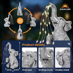 GIGALUMl Solar Garden Statue Bundle
