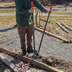 Post Hole Digger Heavy Duty Manual Hole Digger with Scale Mark for Digging,58 inches