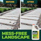 ECO LIVING SOLUTIONS Mulch Glue for Landscaping - Rock & Gravel Binder | Spray Glue for Paver Sealer | Landscape Glue for Mulch & Pebbles | Pet Safe & Plant Safe - 1 Gallon