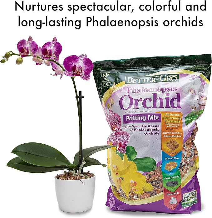 Sun Bulb 5011 Better-Gro Phalaenopsis Mix, 8 Quarts