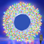 210 LED 4-Color Outdoor Easter String Lights, Seasonal Fairy Lights with 8 Modes, Waterproof Indoor Outside Decoration Lighting for Christmas, Parties, Wedding, Patio, New Year(70FT)