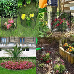 30Pcs Plant Protectors from Animals, 12x12 inch Metal Wire Mesh Plants Cages for Garden, Protection Vegetables Flowers Shrubs, Keep Rabbits, Chickens, Ducks and Other Animals Out