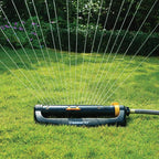 Melnor 65165AMZ XT Turbo Oscillating Sprinkler,4,500 sq. ft.,Quick Connect Bundle,2-Way Adjustable,Black,Yellow,(Pack of 12)