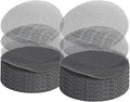 200 Pack Flower Pot Hole Mesh Pad, 2" Rounds Drainage Hole Mesh Pad - Ultimate Gardening Solution Preventing Soil Loss, Anti-Slip, Bonsai Bottom Grid Mat Gifts for Women Gardeners!