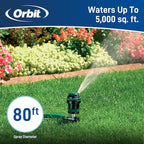 3-Pack Orbit 58573N H2O-6 Gear Drive Sprinkler (Sprinkler on Spike)
