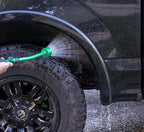 Rain Bird TCNZLWAND16 16" Watering Wand Garden Hose Nozzle, Thumb Control, Carbon Fiber Texture, Shower Spray Pattern