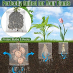 8 PCS 5 Gallon Root Guard Gopher Proof Wire Baskets, Stainless Steel Gophers Moles Voles Proof Mesh Baskets, Underground Cages for Protecting Plant Roots, Trees, Flowers, Crops, Tubers