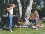 Dramm Sunrise Soft Rain Watering Spray Wand – 16” Long, Yellow – Gentle Full-Flow Spray with Shut-Off Valve & 8” Foam Grip – Lightweight & Durable for Gardens, Hanging Baskets & Planters