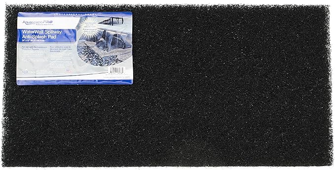 Aquascape Splash Pad for Fountains and Water Features – 12" x 24" (30.5 x 60.1 cm), 58078