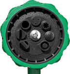 Rain Bird TRNZL8PWAND16 16" Watering Wand Garden Hose Nozzle, Front Trigger, Carbon Fiber Texture, 8-Pattern