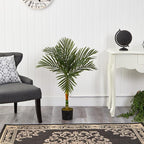 Nearly Natural 3ft. Golden Cane Artificial Palm Tree