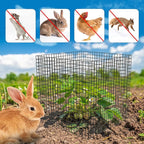 UNIFAMILY 8Pcs Plant Protectors from Animals, 2 Pack Metal Wire Plant Cage, Garden Protector Cage from Deer, Mesh Garden Protector from Rabbits, Chicken Wire Plant Covers from Animals