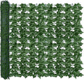 ODTORY Artificial Ivy Privacy Fence Wall Screen,40X120 in UV-Anti Faux Greenery Backdrop Ivy Vine Leaf Hedges Fence Panels for Patio, Balcony, Garden, Backyard Indoor Outdoor Green Wall Decor