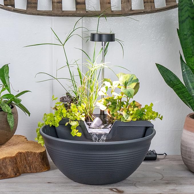 Aquascape AquaGarden Tabletop Fountain Kit (Gray)