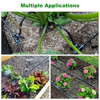 5/16 Inch Blank Drip Irrigation Tubing, 60FT Distribution Hose for Garden, Greenhouse & Raised Beds, Flexible UV-Resistant Watering Line for Drip Irrigation Systems