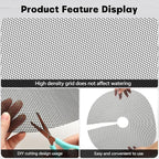 8Pcs Plant Pot Grid, Plant Pot Cover for Potted Plants, Pet Proof Plant Cover for Indoor & Outdoor Garden Plants, Cuttable Plant Protector from Animals, Cats, Dogs and Squirrels (15.7in)