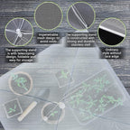 Sawysine 4 Pack Mesh Plant Cover Reusable Screen Cloche Dome Plant Protector Tent Collapsible Umbrella for Outdoor Garden Greenhouse Vegetable Flowers Strawberry from Animals(24 x 24 Inch,White)