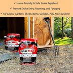 Nature's Mace Snake Mace 125 Pounds, Snake Repellent for Yard, Home, Garden, Get Rid of Snakes, Outdoor Repelling Granules, Deterrent, Plant Friendly, Pet Safe, Defense Granular Formula