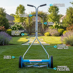 American Lawn Mower Company 2415-16 16-Inch 5-Blade Reel Push Lawn Mower