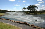 Kasco 5HP VFX Series Aerating Pond Fountain – 240V, Three Phase, 400 ft Power Cord – 5.3VFX400 - Large Pond Fountain