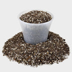 Premium African Violets and Gesneriad Premium Soil Mix by Gardenera - Horticultural Perlite (25%) + Vermiculite (25%) + Sphagnum Peat Moss (50%) - Made in USA - (5 Quart Bag)