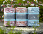 Burgon & Ball Sophie Conran Striped Garden Gift Wrapping Twine, 200 Meters Length, Red/White