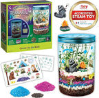 Creativity for Kids Grow 'N Glow Terrarium Kit - Educational Science Kits| Easter Basket Stuffers for Kids Gifts for Boys and Girls| Craft and STEM Projects (Ages 6+)