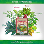 Down To Earth All Natural Fertilizers Organic Vegetable Garden - Plant Food for Vegetables, Herbs, Greens and Raised Beds 4-4-4, 1 lb