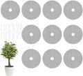 Cat Plant Protector | Cuttable Planter Guard | with 10 Stakes Cuttable Pot Soil Cover,for Indoor Gardening Moss Kitten Dog Gidding Squirrel Animal