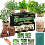 Meekear 5 Herb Indoor Starter Kit, Complete Planting Set for Kitchen Herb Garden DIY & Gift