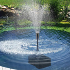 VIVOHOME 660 GPH Submersible Pond Filter Pump Fountain Kits with Sterilizer Suitable for Ponds of 1180 Gallons, Water Pump Built In